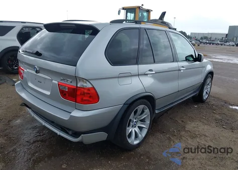 2004 BMW X5 4.8Is из США, поврежденный, VIN 5UXFA93504LE81053